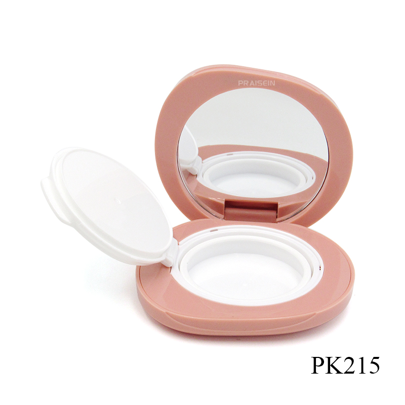 Plastic cosmetic foundation case packaging empty BB CC cream air cushion case customized