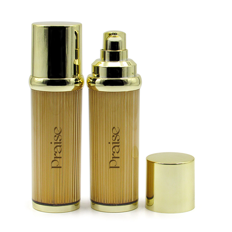 Luxury packaging skincare set bottle, acrylic essence lotion bottle cream jar,impenetrable press type container