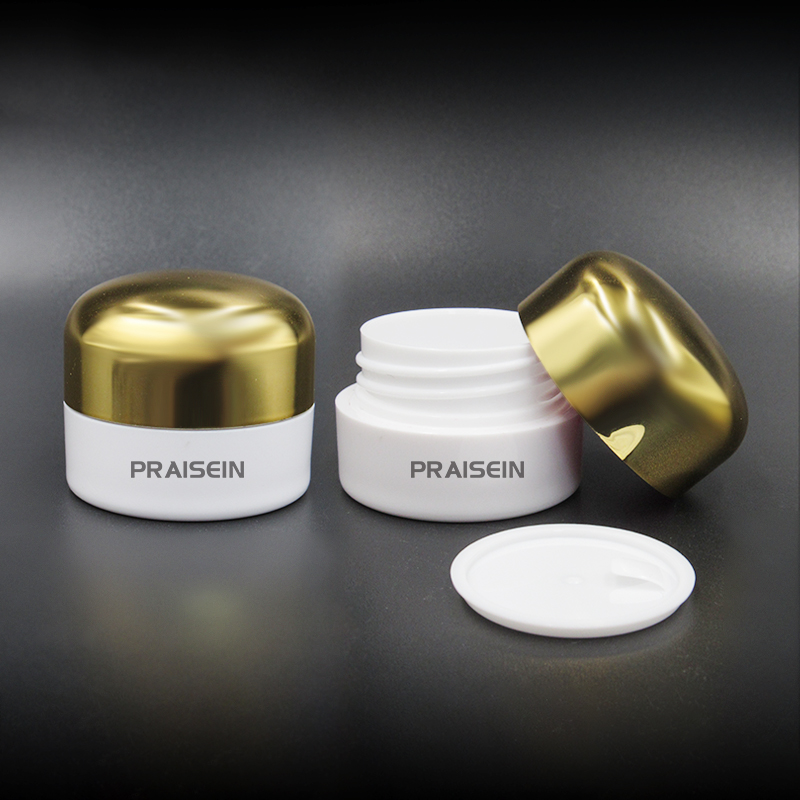 26mm inner diameter face cream cosmetic jar free sample 5g 10g round empty small plastic jar with screw lid