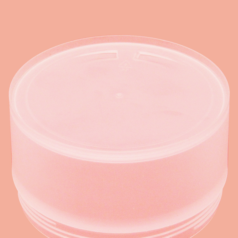 Factory price 250ml PP plastic frosted face cream jar, transparent wide mouth cosmetics paste round bottle custom private label