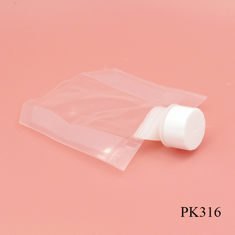 Modern simple white square plastic press type bottle 240ml, suitable for makeup remover, hand sanitizer, shampoo, shower gel etc