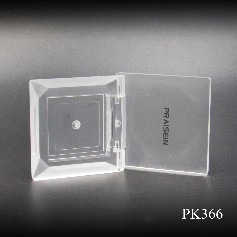 OEM ODM monochrome eye shadow packaging high quality plastic highlighting powder box eye shadow container