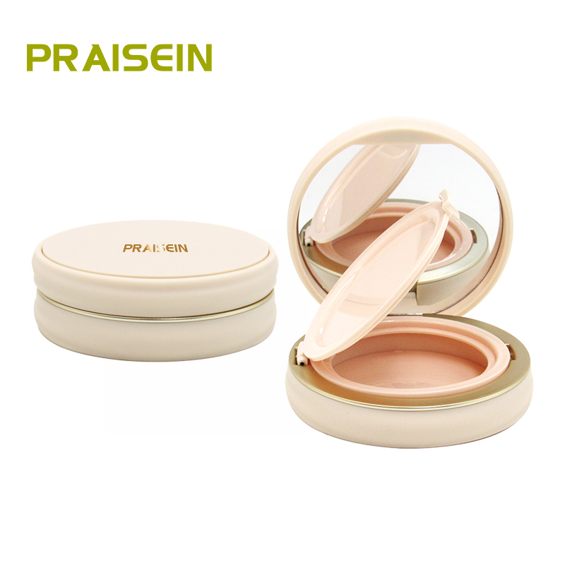 OEM ODM Round magnetic air cushion box cosmetic BB CC cream foundation liquid container plastic case