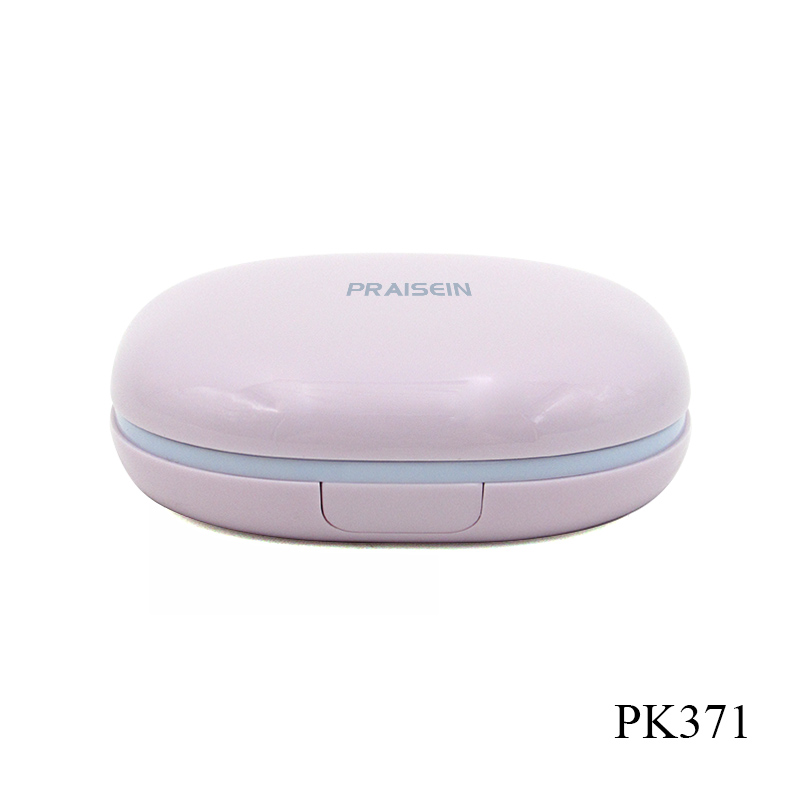 Square cosmetic air cushion container empty plastic BB cream foundation compact air cushion box packaging