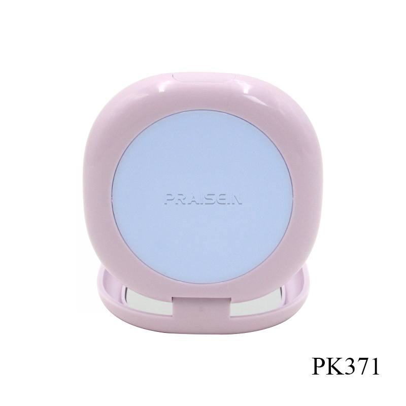 Square cosmetic air cushion container empty plastic BB cream foundation compact air cushion box packaging