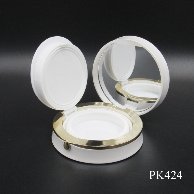 Empty cosmetic packaging wholesale high quality magnetic adsorption air cushion foundation case container with mirror