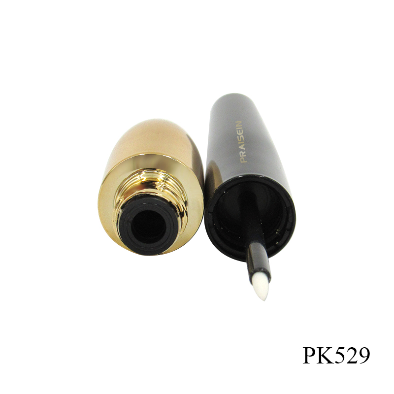 Own brand 4ml plastic eyeliner empty tube container packaging refillable liquid eyeliner tubes