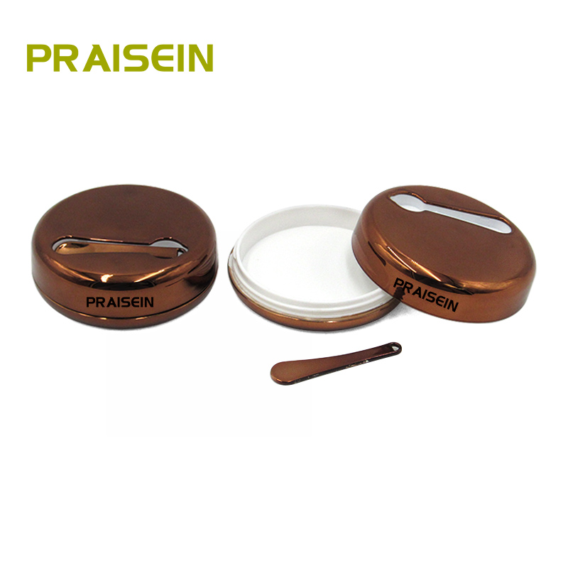 Plastic foundation cream concealer jar cosmetic container with spoon stick