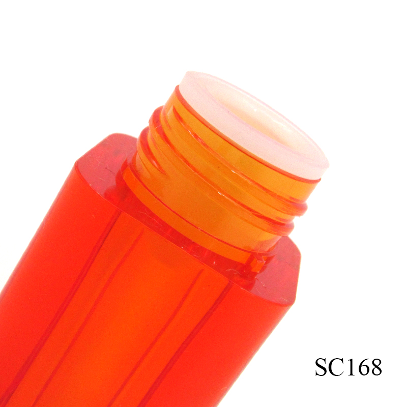 wholesale sell square empty transparent plastic lip gloss container, 5ml lip gloss tube with wand brush cosmetic packaging