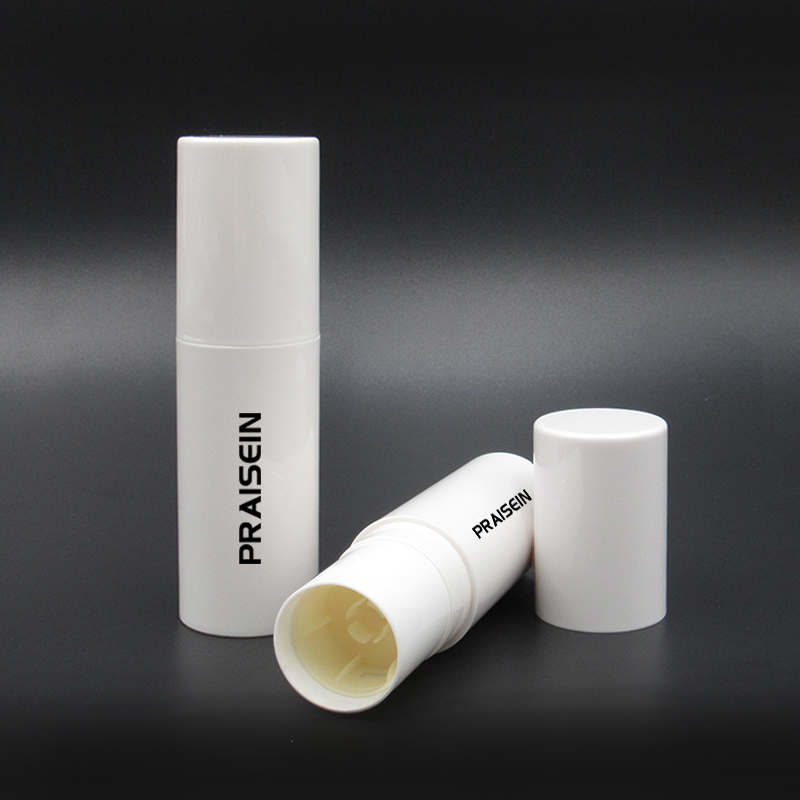 Custom cosmetics container and packaging 6ml/10g round plastic concealer tube foundation stick container low minimum quantity