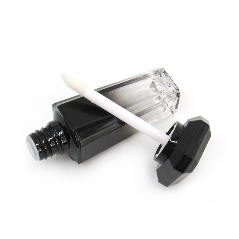 Manufacturers sell plastic packaging liquid eye shadow tube 7ml black gradient cosmetics lip gloss storage containers