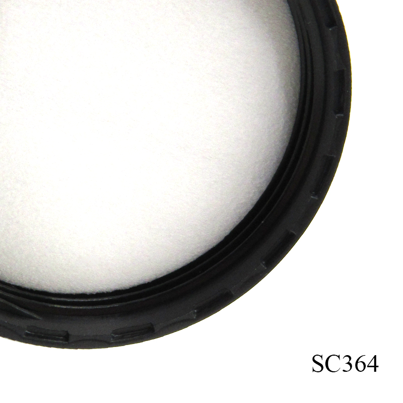 Portable round plastic cosmetic jars, empty transparent small eye shadow case with black lid custom label