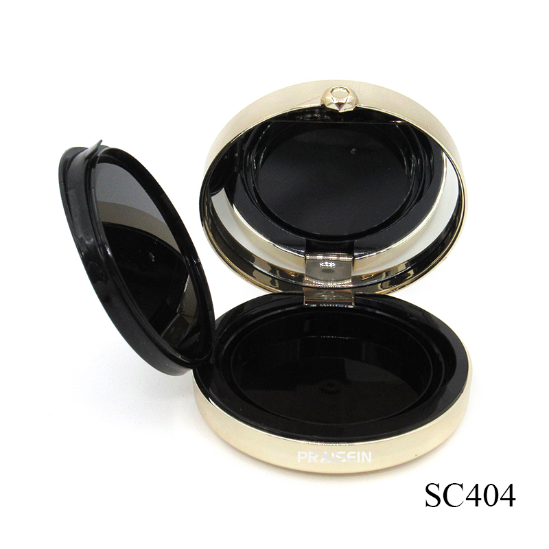 Customized high quality plastic foundation liquid BB CC cream cosmetic packaging case air cushion container