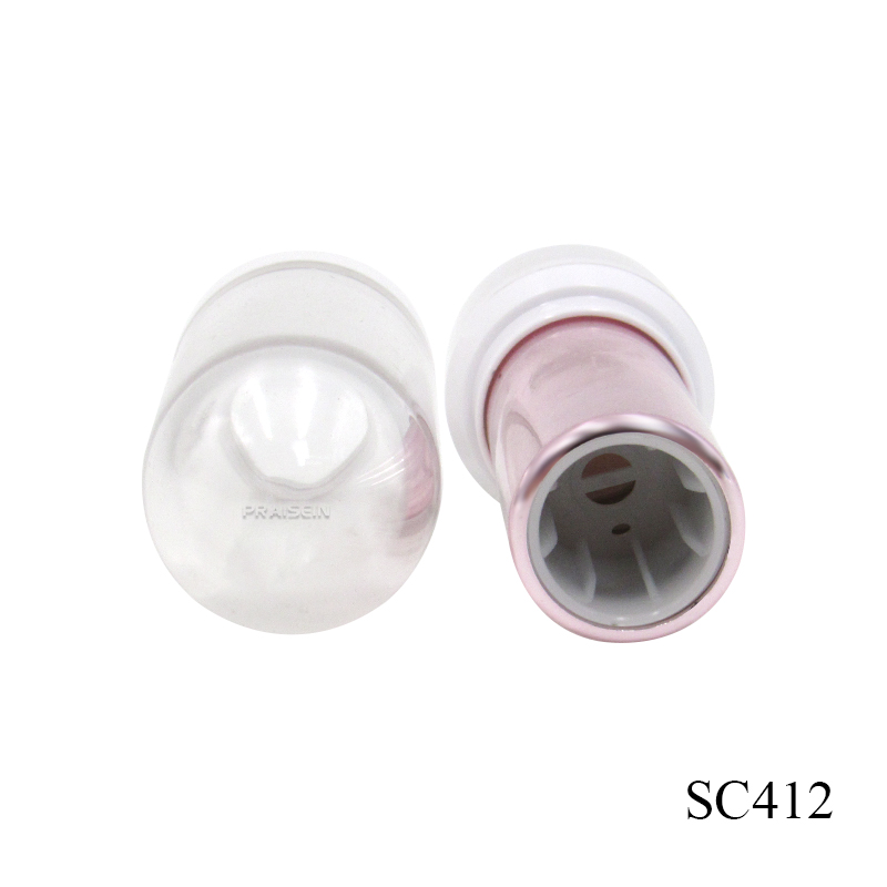 Plastic lipstick tube manufacturer cosmetic container packaging white lipstick tube, lip balm tube