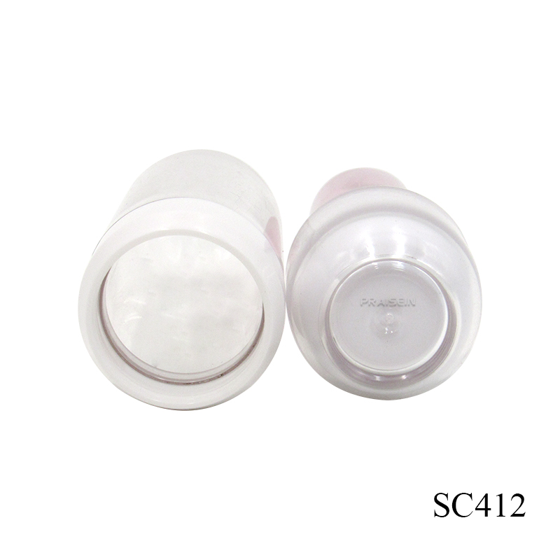 Plastic lipstick tube manufacturer cosmetic container packaging white lipstick tube, lip balm tube