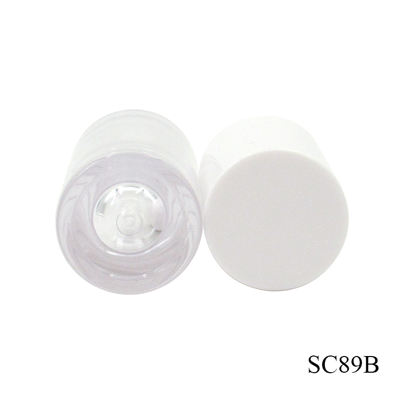 Production and sale cosmetics packaging round empty lip gloss tube 7.5ml clear plastic thick-walled container