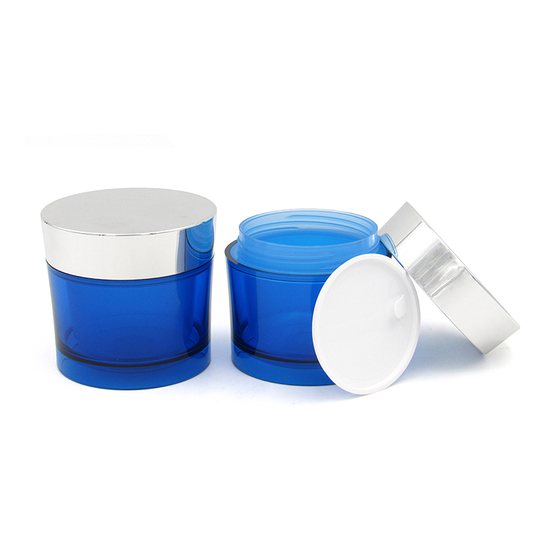 Plastic Jar cream container,100g 130g high quality cosmetic cream empty plastic lotion cream jar cosmetic packaging set