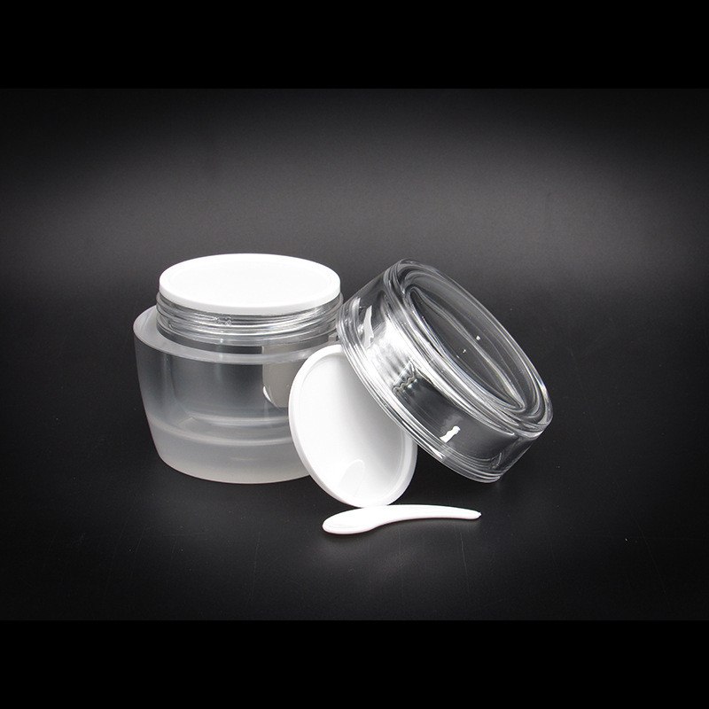 Wholesale 50G Empty plastic jar cosmetic packaging cream container