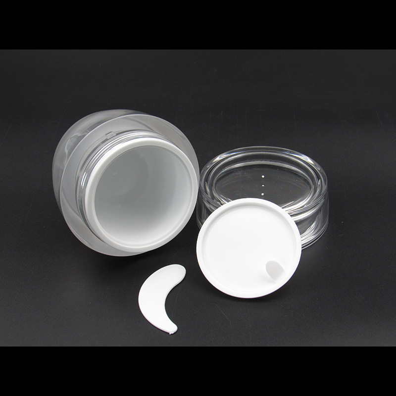 Wholesale 50G Empty plastic jar cosmetic packaging cream container