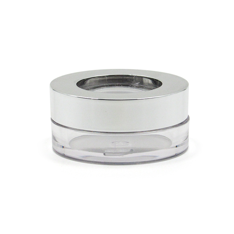 6g cosmetic trial sample plastic clear mini empty eye face cream jar case container, Makeup new item wholesale factory price