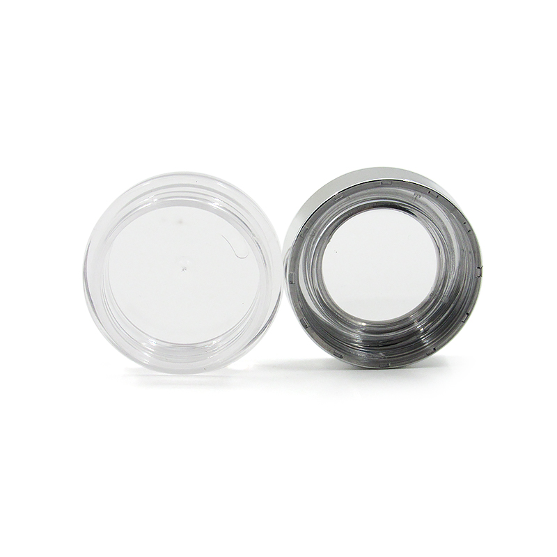 6g cosmetic trial sample plastic clear mini empty eye face cream jar case container, Makeup new item wholesale factory price