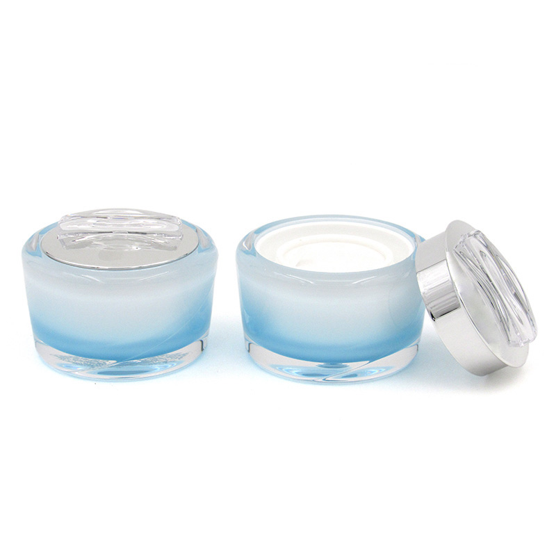 Wholesale from stock, minimum order of 10, Cosmetic acrylic packaging 15g 30g 50g empty cream jar container for face