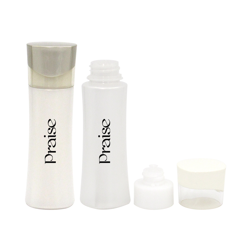 Toner bottle, wholesale custom 30ml/130ml/170ml cosmetics lotion packaging bottles PET empty plastic bottle screen printing