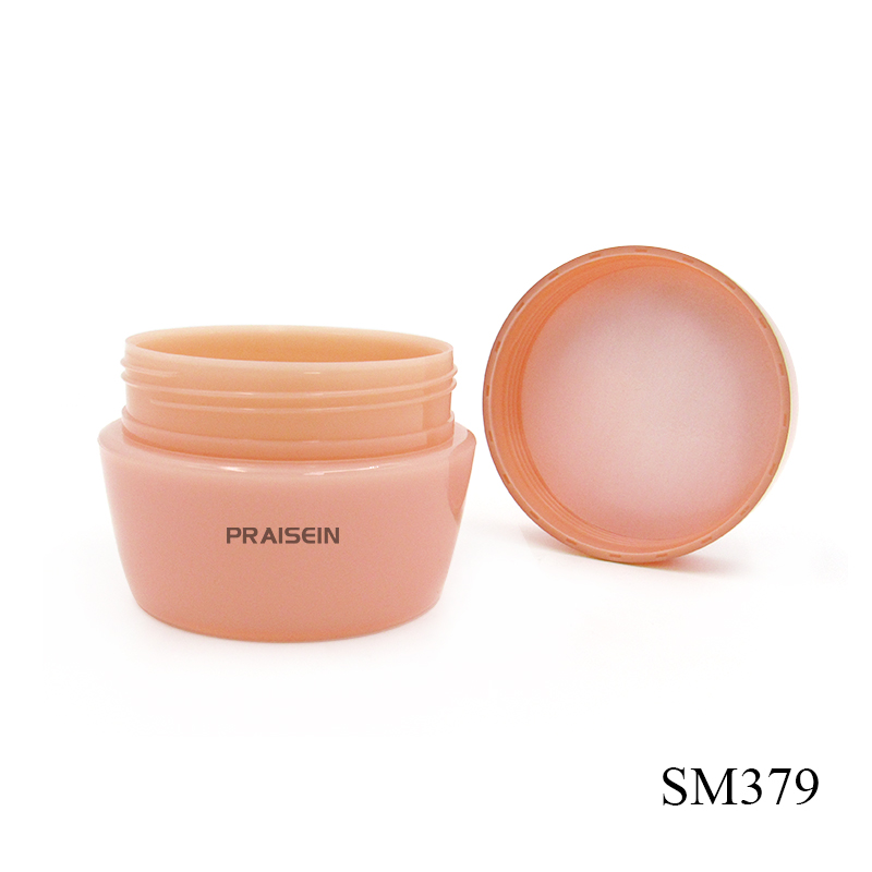 150g thick wall wide mouth plastic cream jar empty skin care container with lid face cream packaging bottle