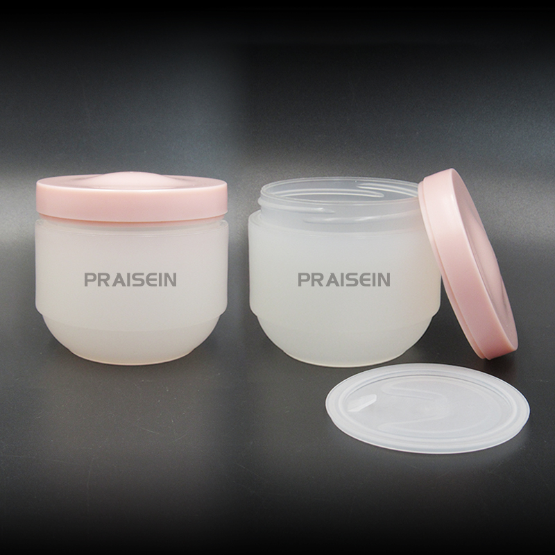 30g 50g 100g Plastic body cream jar empty frosted plastic cream jar custom cosmetic container