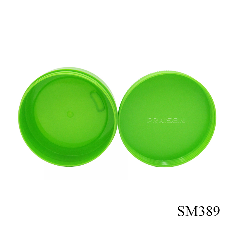 200g plastic hair wax jar Round green cosmetic cream container