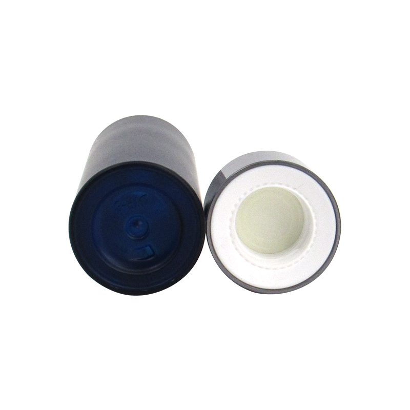 Blue frosted plastic toner container wholesale 110ml cylindrical skin care lotion empty bottle packaging, free sample