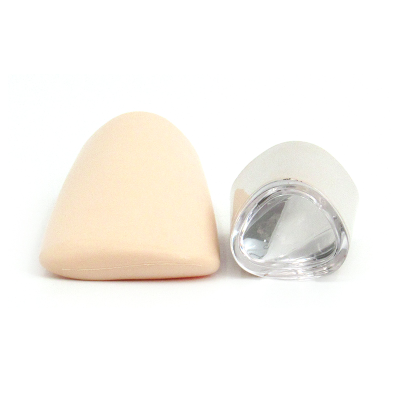 lotion cosmetic bottle packaging plastic soft tube wholesale 30ml-35ml empty triangle foundation bottle, squeeze bottle