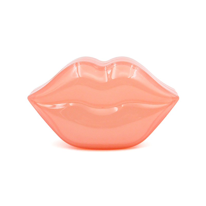 Cosmetics packaging factory price 80g lip mask container lip shape skin care container empty lip mask container