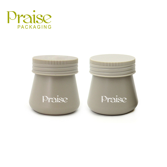 20g/25g-30g Fillable cosmetic cream containers, custom printed HDPE plastic empty jar