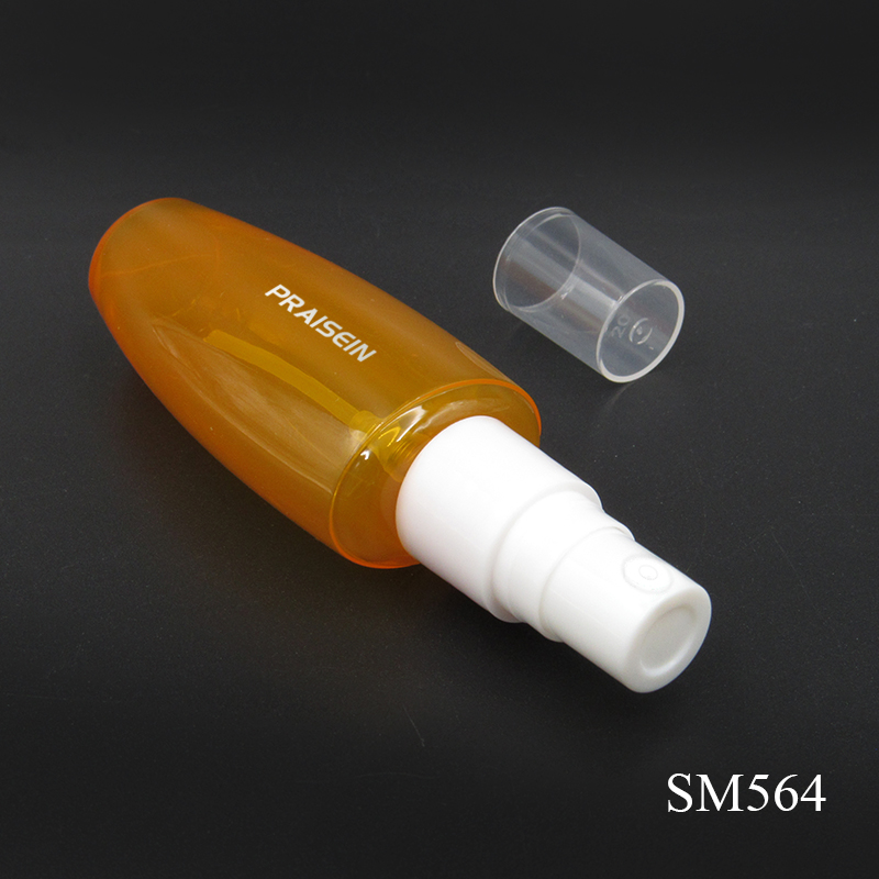 Empty spray plastic bottles cosmetic containers wholesale custom 20ml small portable essential oil spray bottle packaging