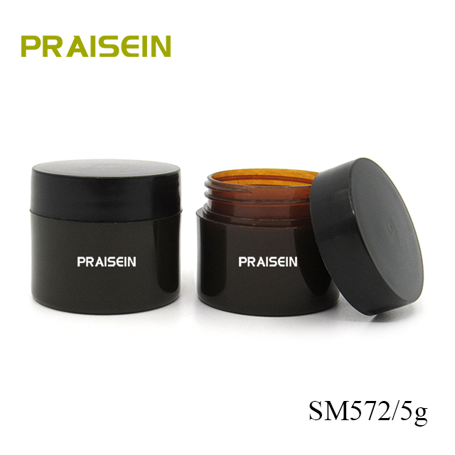 Factory price custom empty round cosmetic jars 5g portable mini face cream jar container packaging