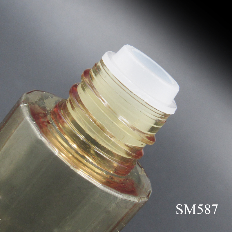 Free sample wholesale empty cosmetic bottle packaging 17ml plastic clear small lotion bottle travel bottle