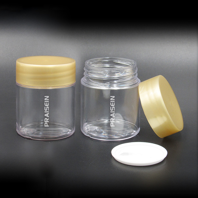 Plastic package clear essence capsule bottle 20g 30g empty skin care lotion bottle