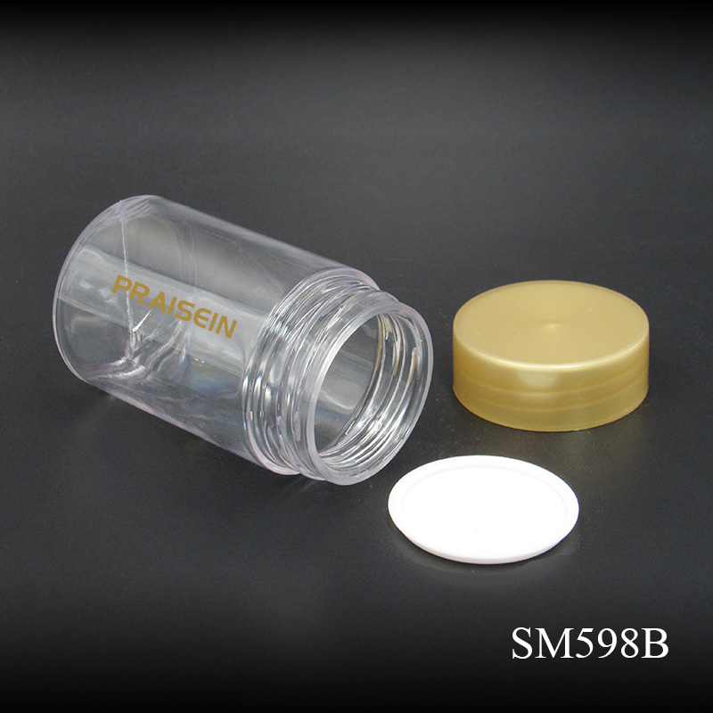 Plastic package clear essence capsule bottle 20g 30g empty skin care lotion bottle