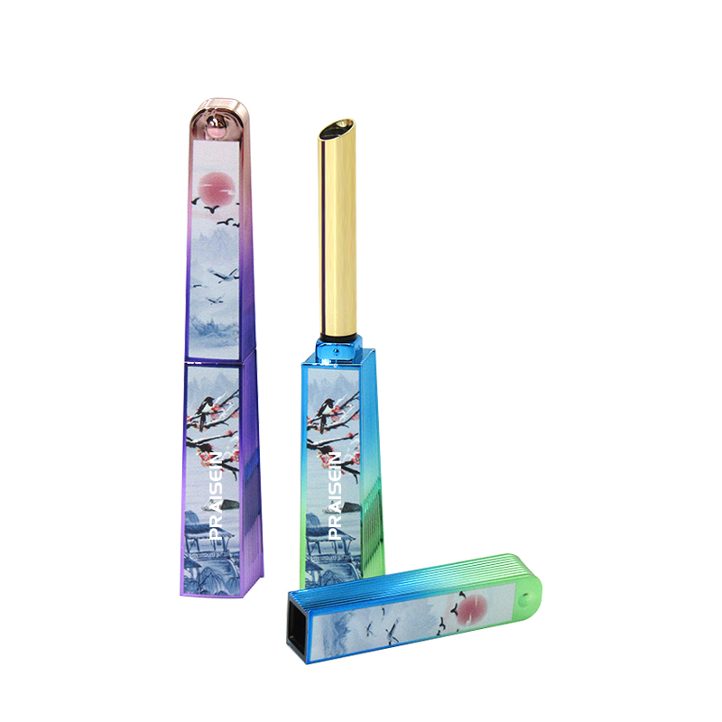 Newly designed 3ml empty transparent cosmetics lip gloss tube and plastic lipstick tube packaging professional production