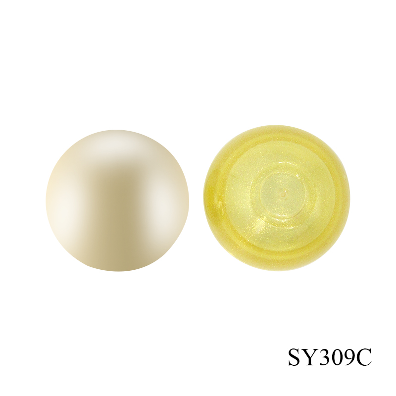 Ball shape skin care cream sample jar wholesale custom label 5g small portable plastic lip balm containers