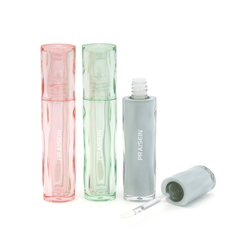 Clear lip gloss tube own-brand cosmetics liquid lip gloss packaging 2ml water corrugated lip gloss tube container