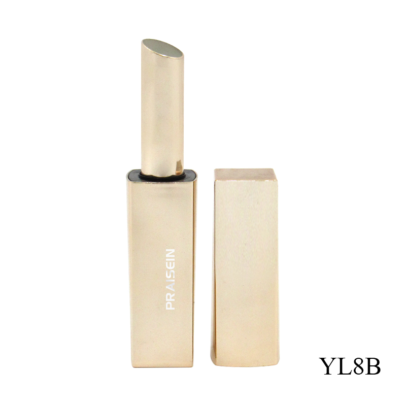 High-end plastic lipstick tube manufacturers wholesale square magnetic adsorption lip balm tube cosmetic packaging