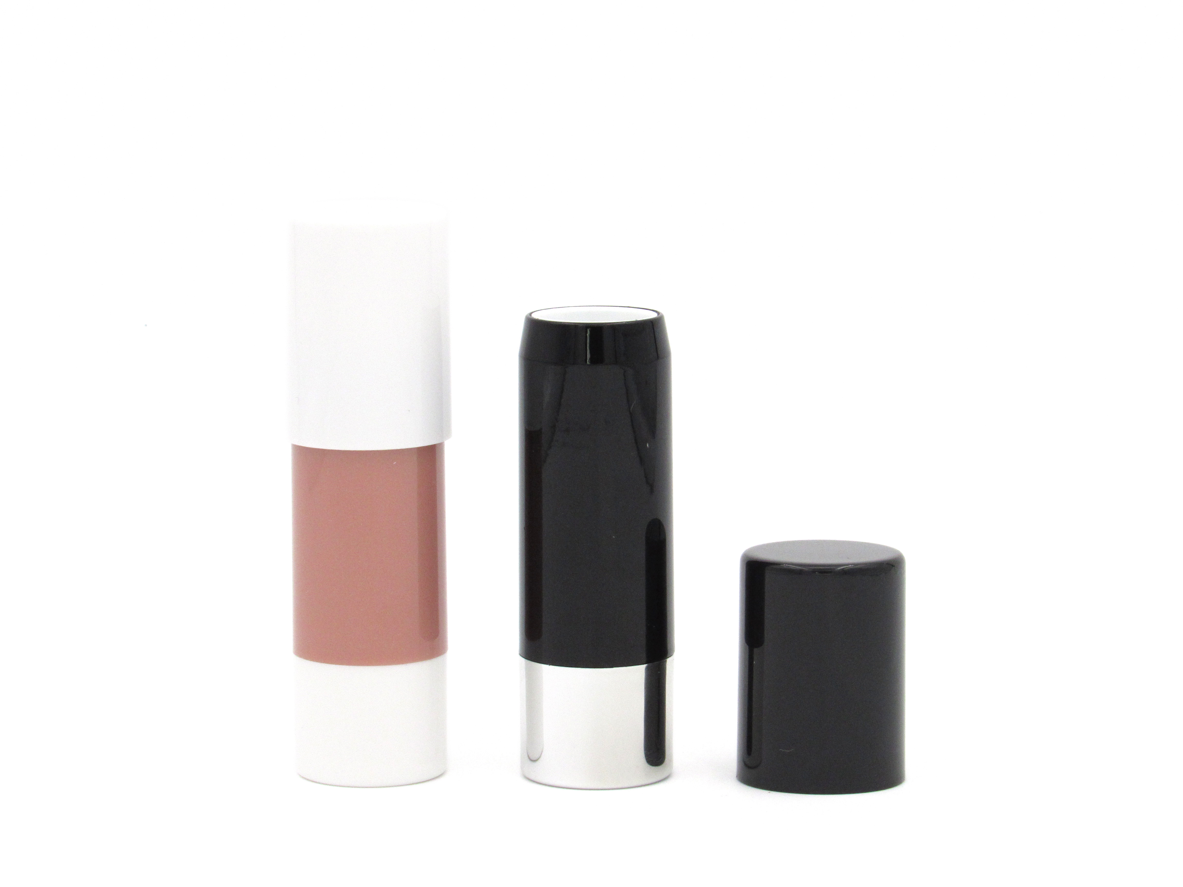 Factory price custom plastic Makeup packaging empty cosmetic foundation tube round BB CC Powder tube container