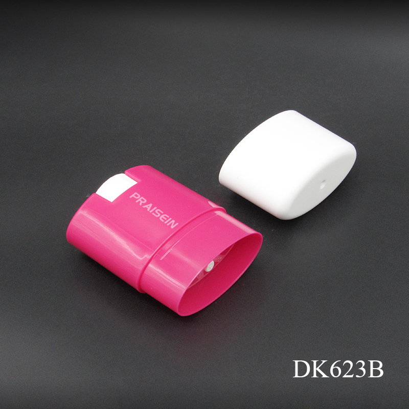 35g 50g Empty Cosmetic Sunscreen Stick Packaging PP Plastic Bottom Filled Plastic Deodorant Stick Tubes
