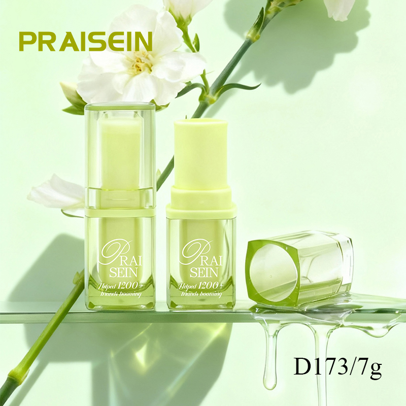 Factory Customized Plastic Concealer Stick Packaging 7g square Transparent Makeup Foundation Stick Tubes