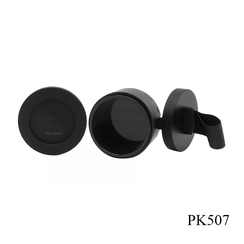 Custom Round Empty Hairline Powder Case with Puff ABS Plastic Contour Powder Box Makeup Packaging