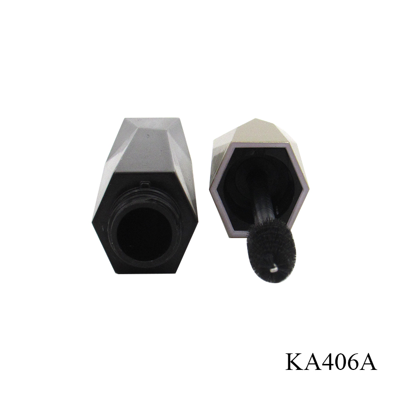 15ml black plastic cosmetic mascara tube packaging customization