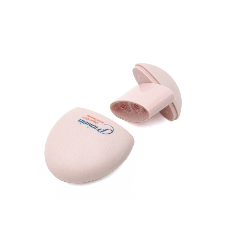 6g 13-15g Empty silver lip balm tube egg shaped plastic deodorant container packaging