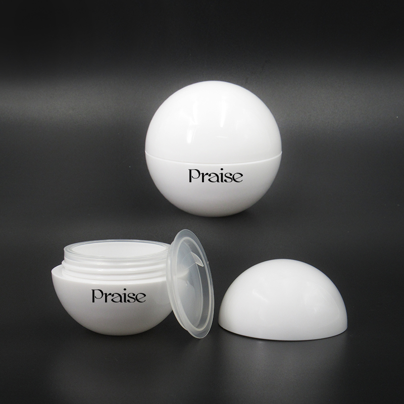 Supply empty plastic loose powder case 7g 10g 25g 50g 80g cosmetic cream jar face cream container wholesale